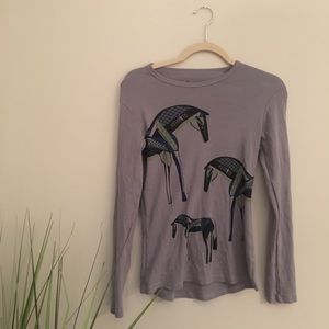 Kerrits Long sleeve horse shirt